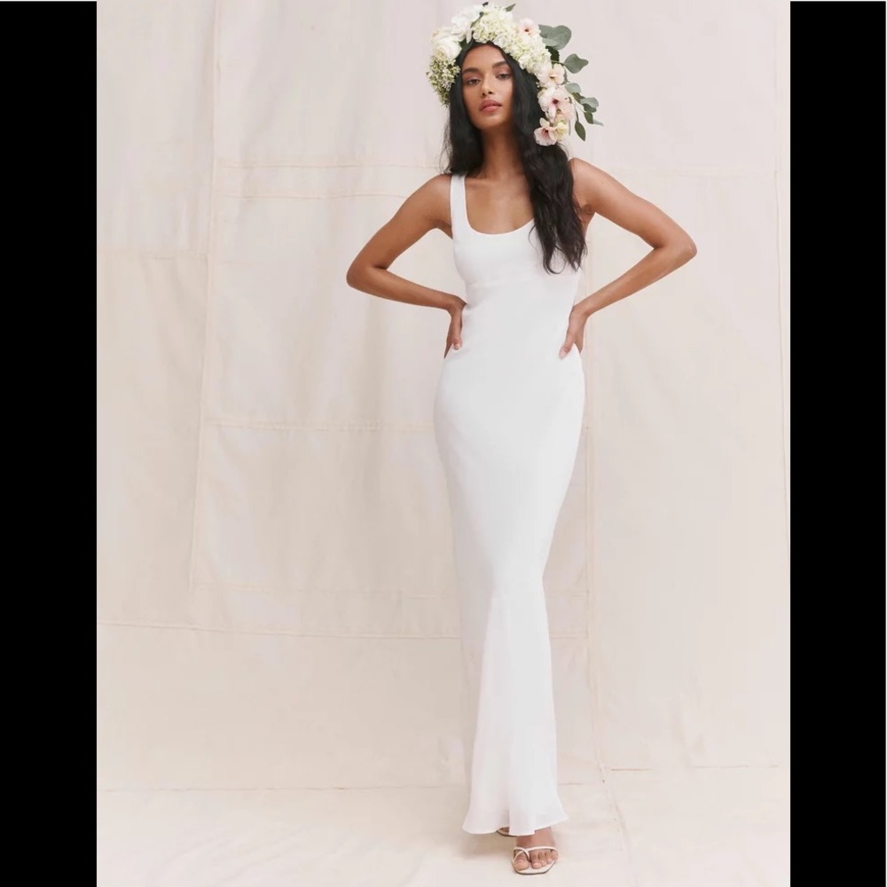 Reformation Barletta Wedding Dress size 12